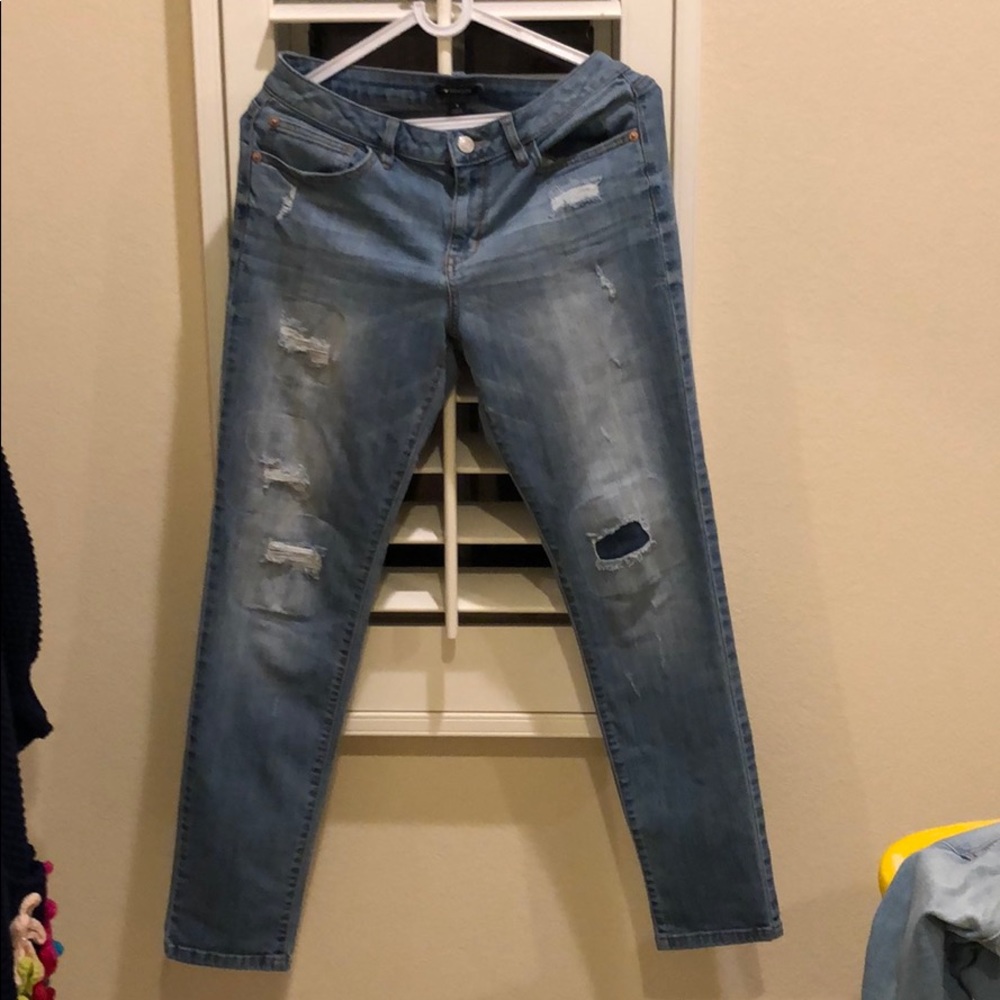 Cropped jeans